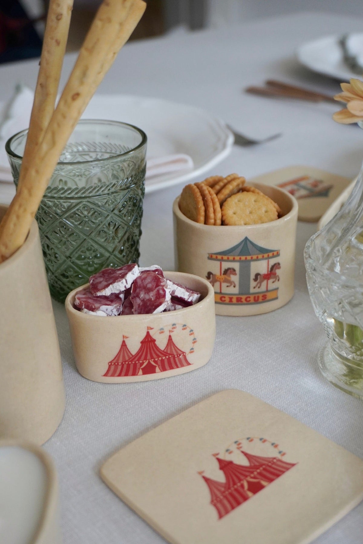 Vela o recipiente "Carpa"
