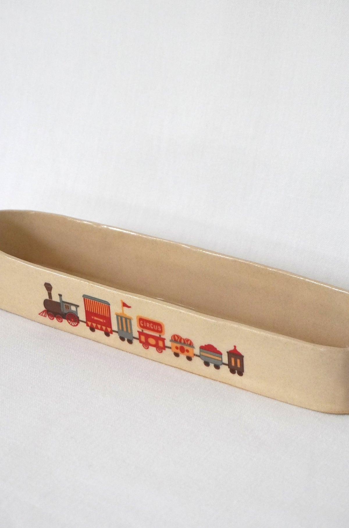 Vela o recipiente "Tren"
